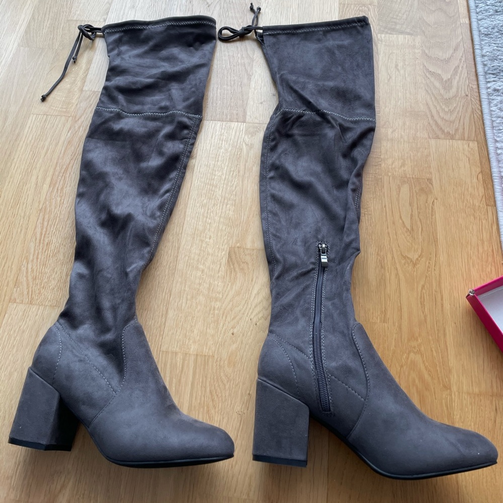 Auth New Catherine Malandrino Thigh High Boots